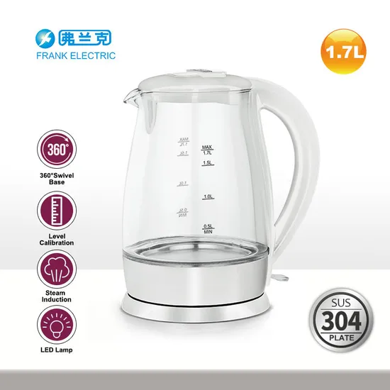 1.7L Glass Electric Water Kettle