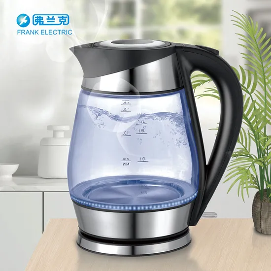 1.7L High Quality 360 Cordless Electric Glass Kettle