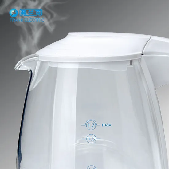 1.8L 1800W Electric Glass Water Kettle with Stainless Steel Heating Element