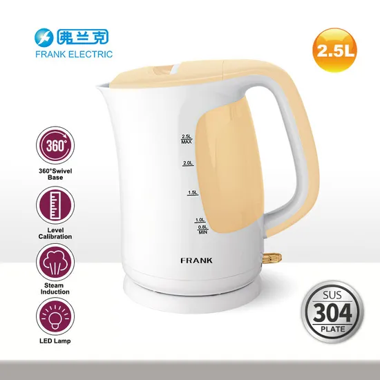 2.5L Plastic BPA Free Electric Kettle Kitchen Appliance