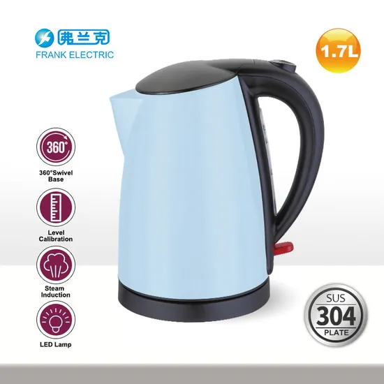 2022 Hot Sale Home Appliances Cordless Kettle Stainless Steel Electric Kettle