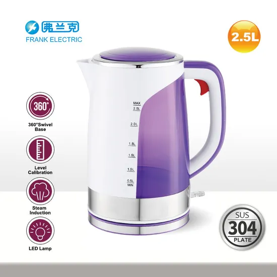 2022 New Product Hot Selling Electric Tea Kettle with 2.5 Liter Capacity