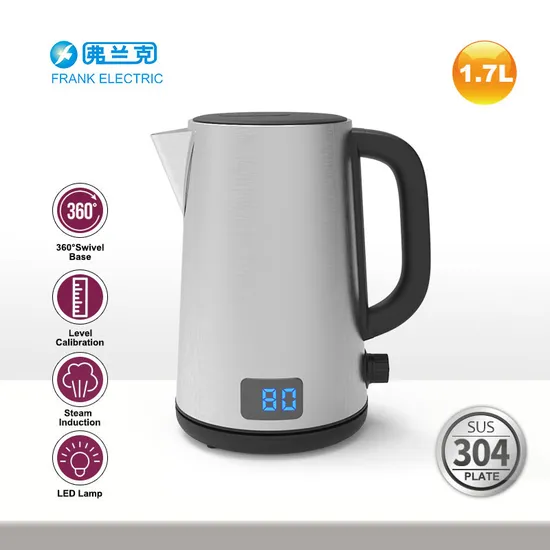 2022 New Stainless Steel Electric Kettle with Multi-Function