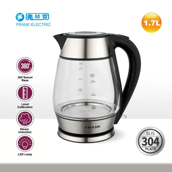 2200W Glass Material Quick Boiling Electric Tea Kettle