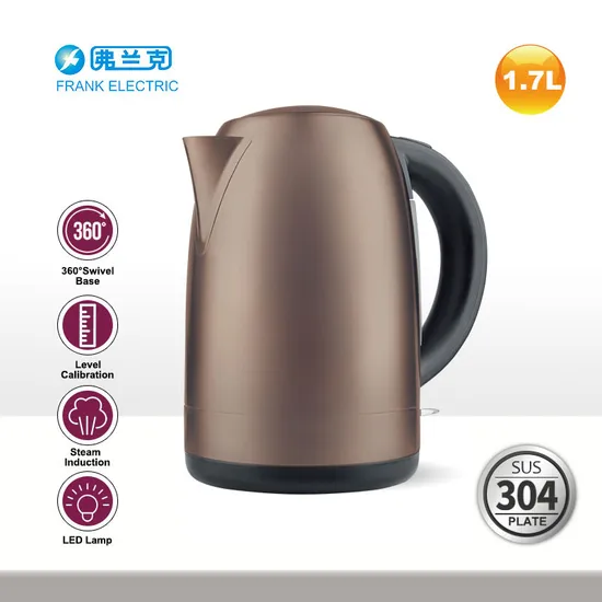 China OEM Factory Fast Boiling Stainless Steel Electric Tea Kettle