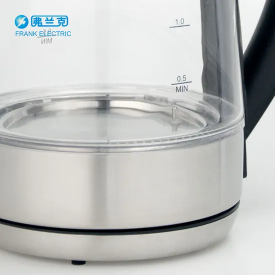 Chinese Manufacturer 1.7L High Quality Digital Glass Kettle with 5 Color LED Inside