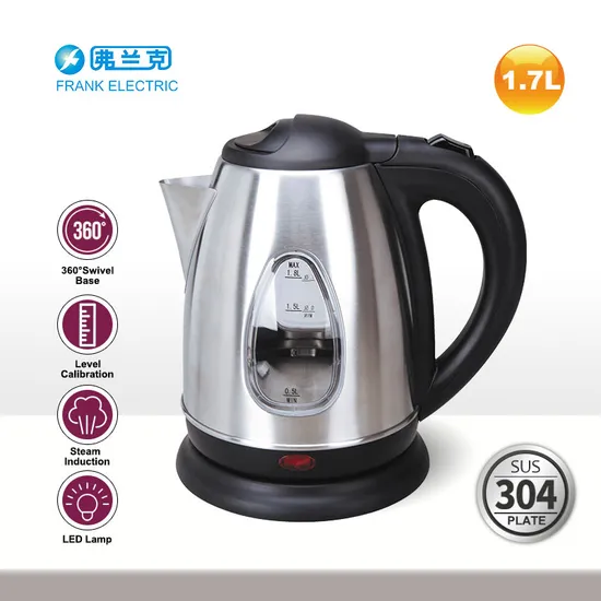 Classic 304 Stainless Steel Electric Kettle with GS CB ETL Certificate