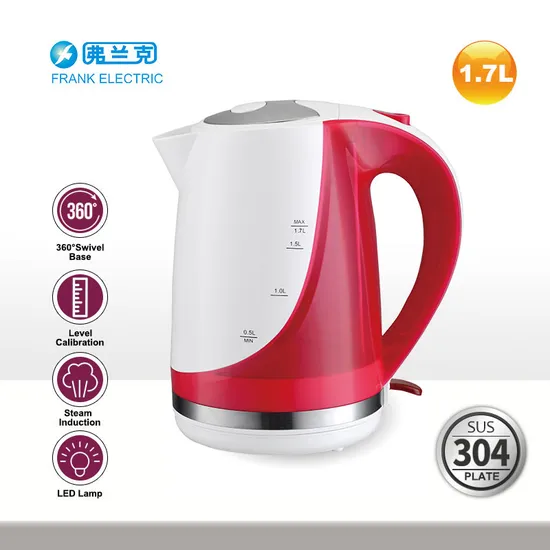 Hot Selling Electric Kettle 2200W 1.7L with CE GS RoHS CB