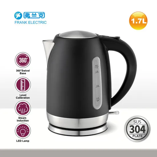 ISO9001 Approved 1.7L China Factory OEM ODM Hot Sale Multiple Repurchase Electrical Kettle