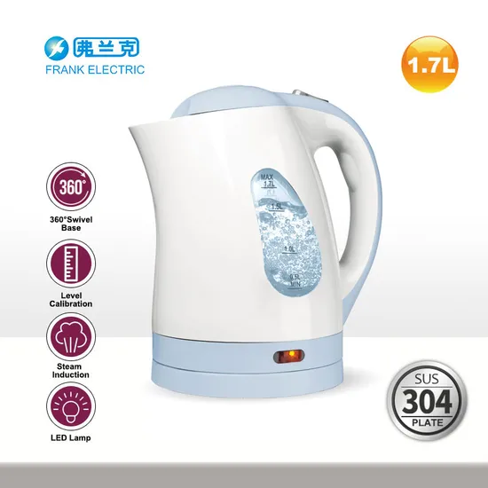 Jug Kettle Electric 2200W 1.7L CE GS LFGB RoHS