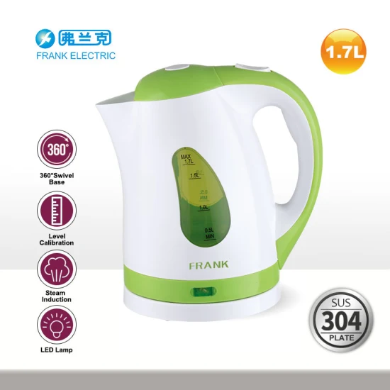 Jug Kettle Electric 2200W 1.7L CE GS LFGB RoHS