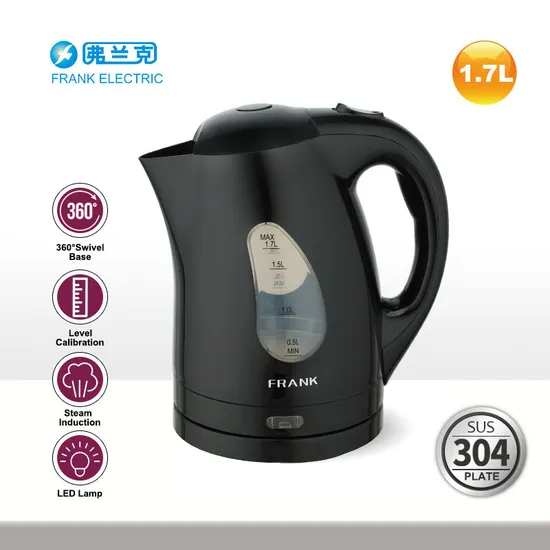 Jug Kettle Electric 2200W 1.7L CE GS LFGB RoHS