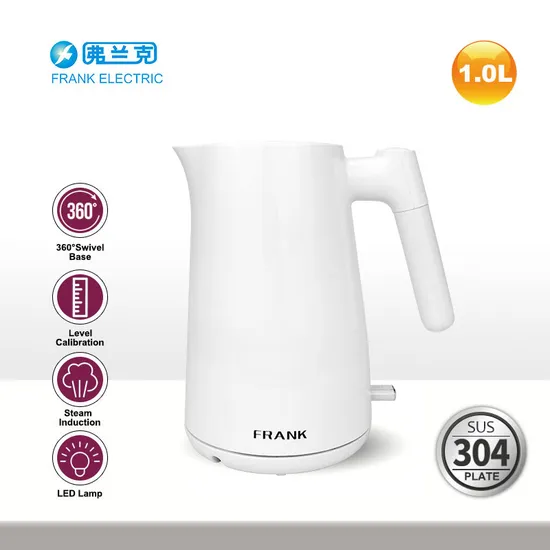 New Arrival 1.0L Plastic Electirc Kettle