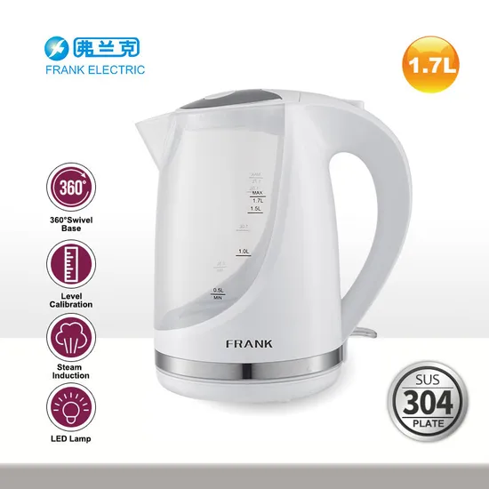 OEM Kettle Factory High Quality Plastic 1.7L Kettle