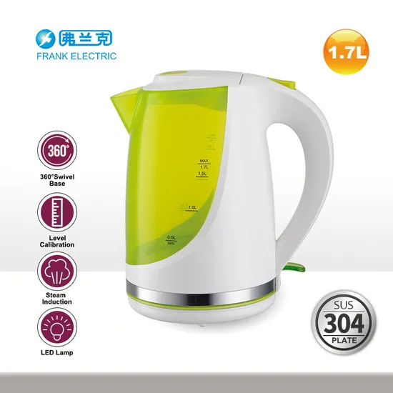 OEM Kettle Factory High Quality Plastic 1.7L Kettle