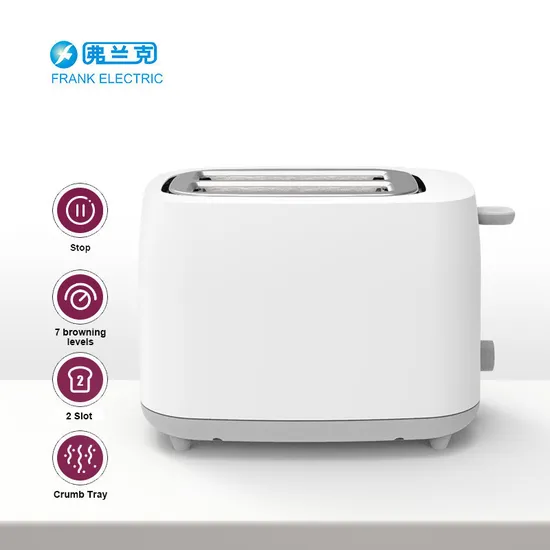 Electric Bread Toaster Sets Automatic Pop up Bread Toaster 2 Slice