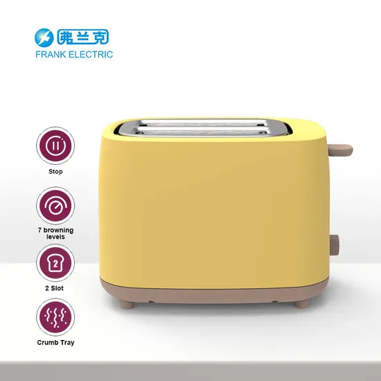 Electric Bread Toaster Sets Automatic Pop up Bread Toaster 2 Slice