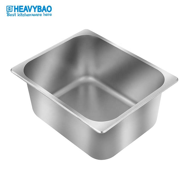 1/2 size  LFGB/ NSF food grade stainless steel gn pan food container