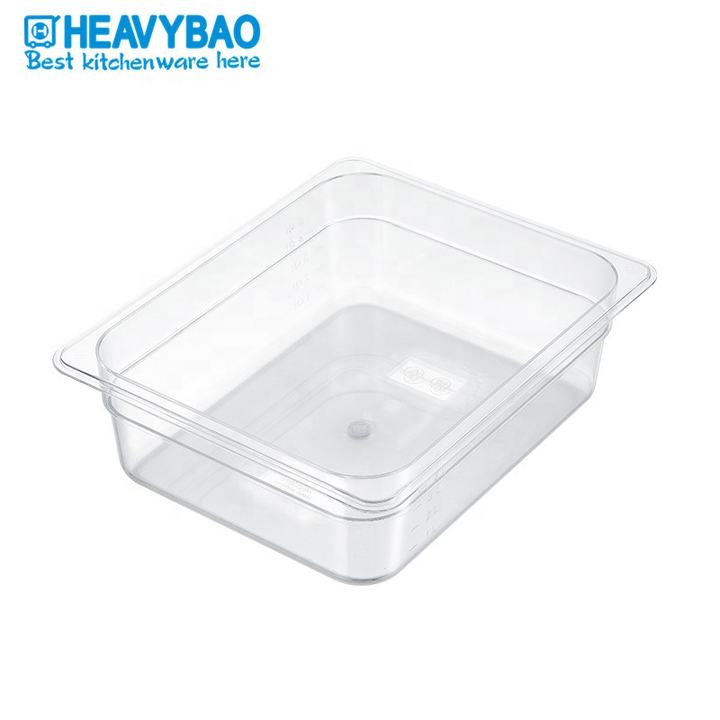 Food Grade Polycarbonate Plastic  Gastronorm Food Pan Container