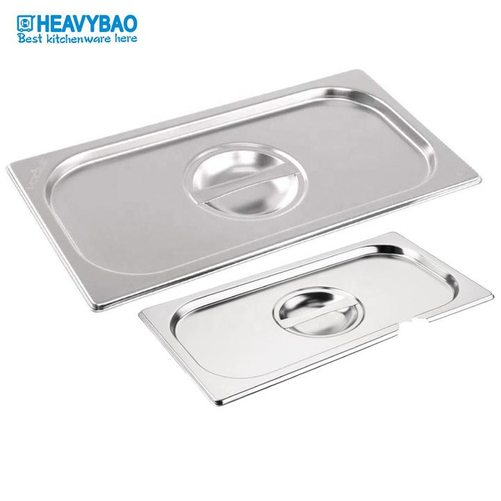Heavybao 201 Stainless Steel Anti Jam GN Pans Cover Food Container Large Order Wholesale Export