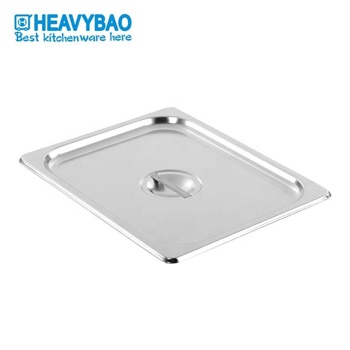 Heavybao 201 Stainless Steel Anti Jam GN Pans Cover Food Container Large Order Wholesale Export