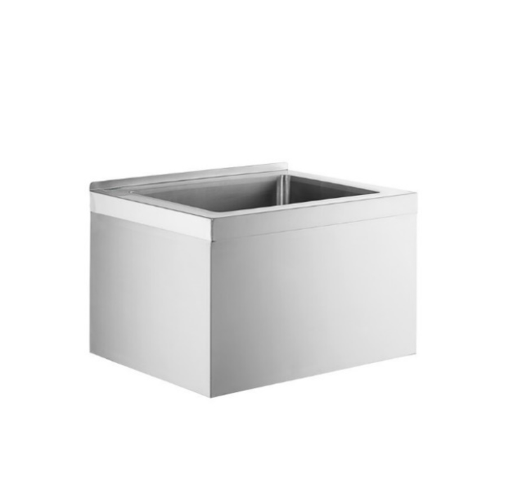 Heavybao Commercial Basin Single Bowl Kitchen Sink Stainless Steel MOP Sink High Quality Commercial Kitchen Equipment Import Wholesale Solutions