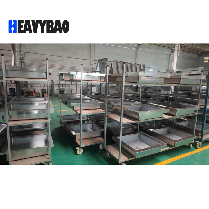 Heavybao Commercial Basin Single Bowl Kitchen Sink Stainless Steel MOP Sink High Quality Commercial Kitchen Equipment Import Wholesale Solutions