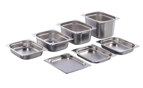 Heavybao Commercial Catering Full Sizes Gastronorm Food Container Drain Pan Stainless Steel Steam Table Pan GN Pans