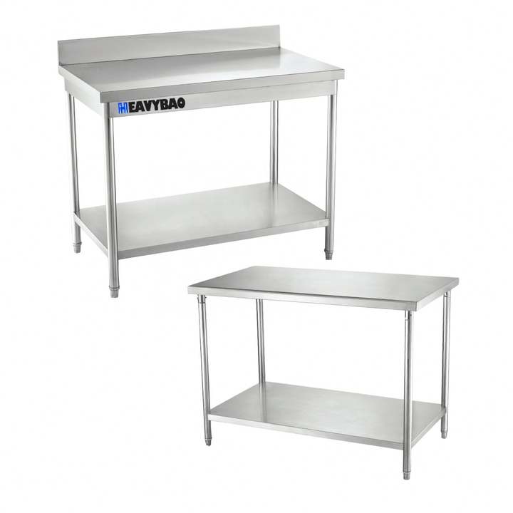 Heavybao Commercial Products Stainless Steel Restaurant Kitchen Work Table Working Platform For Hotel Direct Supplier Pricing Custom Solutions
