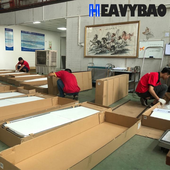 Heavybao Commercial Restaurant Kitchen Stainless Steel Seafood Fish Cleaning Sink Work Table Cabinet Fish Working Station