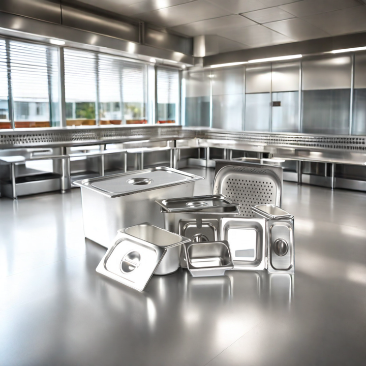 Heavybao NSF Listed 1/1-40 Size GN Pans Stainless Steel Food Container for Hotels and Restaurants Equipment Product Manufacturing