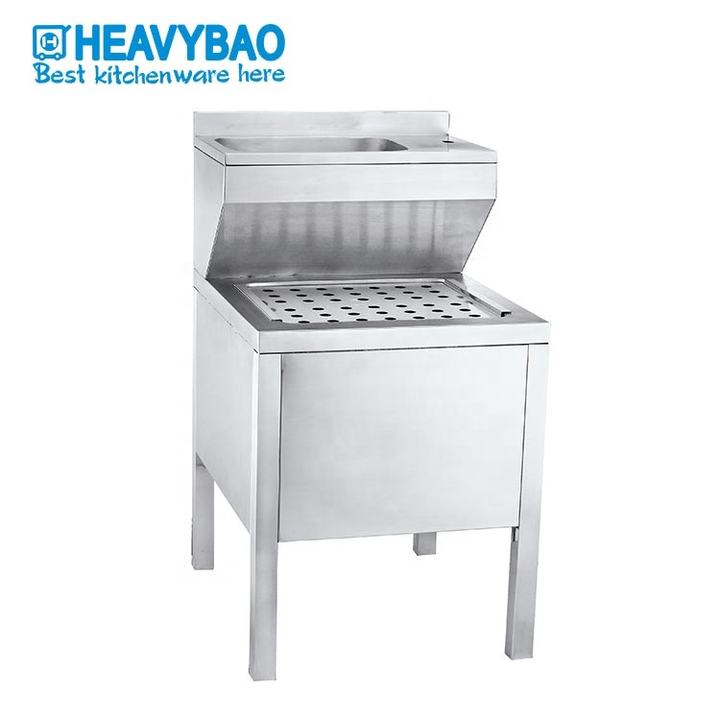 Heavybao Popular Product Restaurant Stainless Steel Apartment Size American Standard Kitchen Sink For Commerce