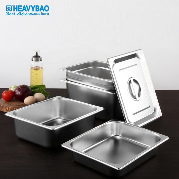 Heavybao Professional Design Hotel Equipment Buffet Food Display Stand Gastronorm Container GN Pan For Kitchen