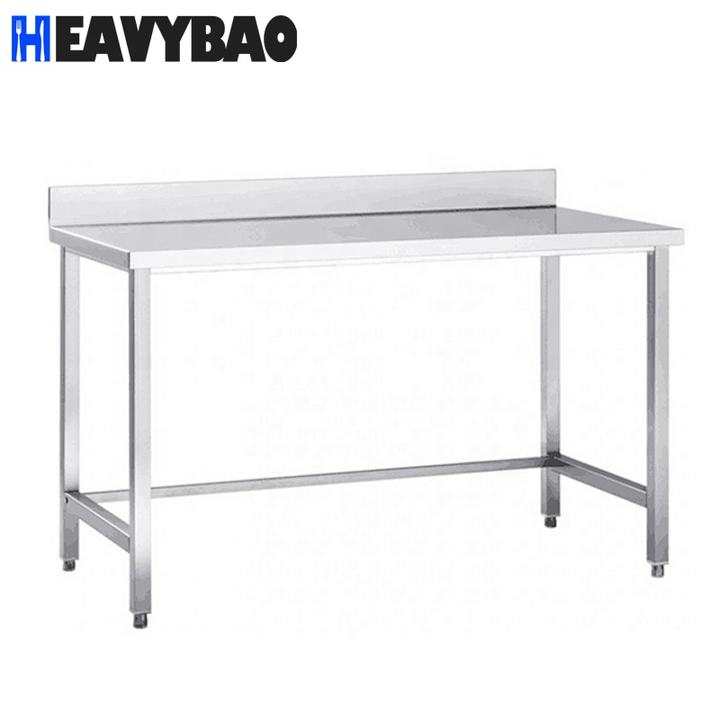 Heavybao Restaurant Kitchen Commerical Stainless Steel Food prep Worktable Bench