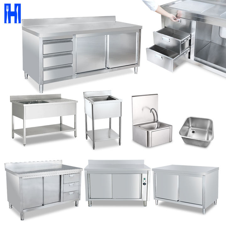 Heavybao Restaurant Kitchen Dinner Hot Dish Warmer Cupboard Counter Commercial Food Work Table Plate Heated Cabinet Cupboard China Supplier