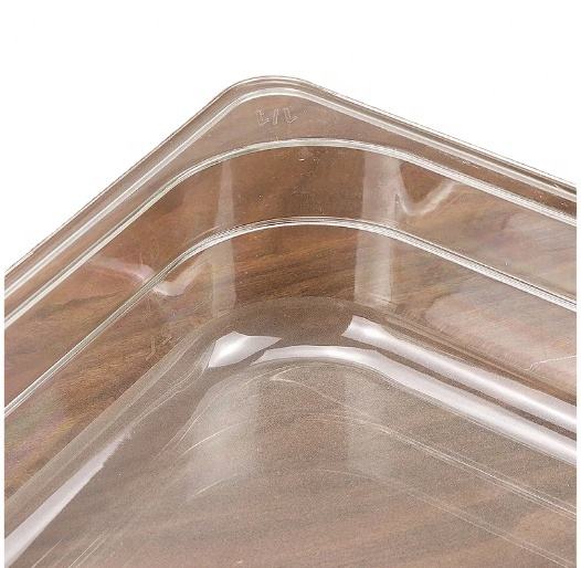 Restaurant Kitchen Storage Food Grade Large Plastic Gn Food Pan Wholesale Factory