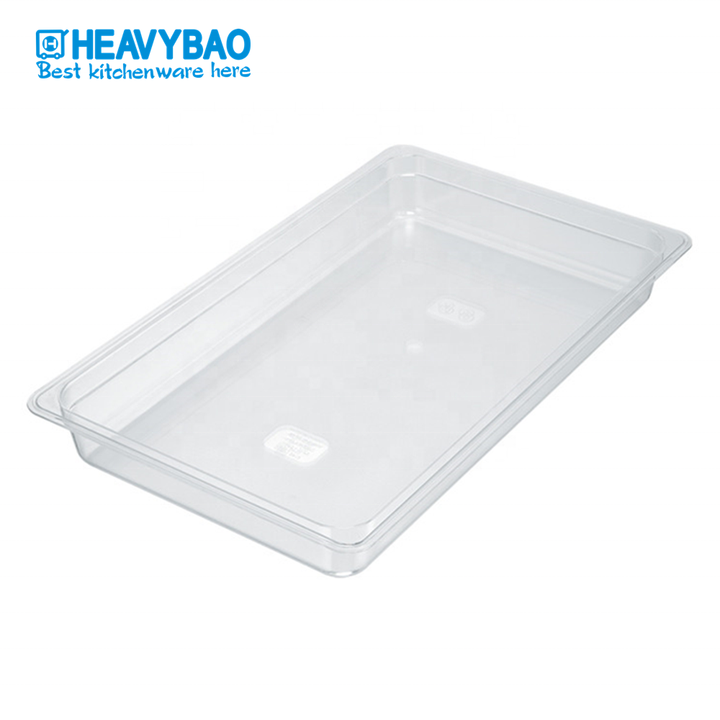 Restaurant Kitchen Storage Food Grade Large Plastic Gn Food Pan Wholesale Factory