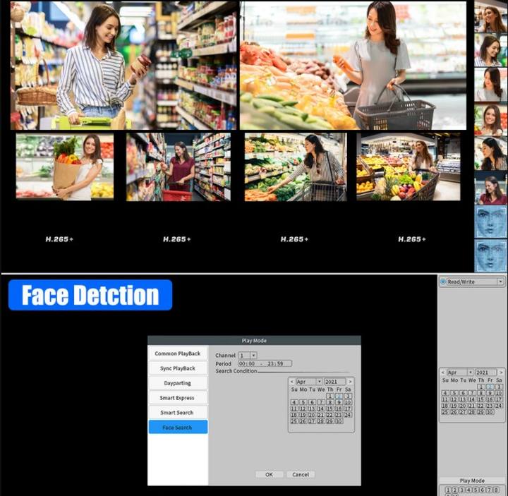 Newest Smart Face Human Detection 32Channel Ultra NVR 4k H 265 Network Video Recorder