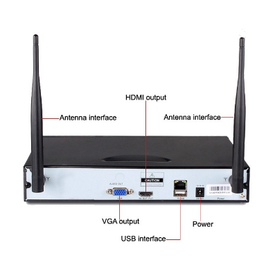 XMEYE 8CH 5MP Wireless DVR RECORDER ICSEE APP WIFI NVR Rapid Production Solutions