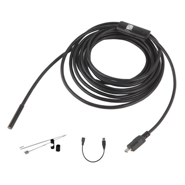 10m Long Cable Analog 1.3Megapixels Snake Deep Well Inspection Camera