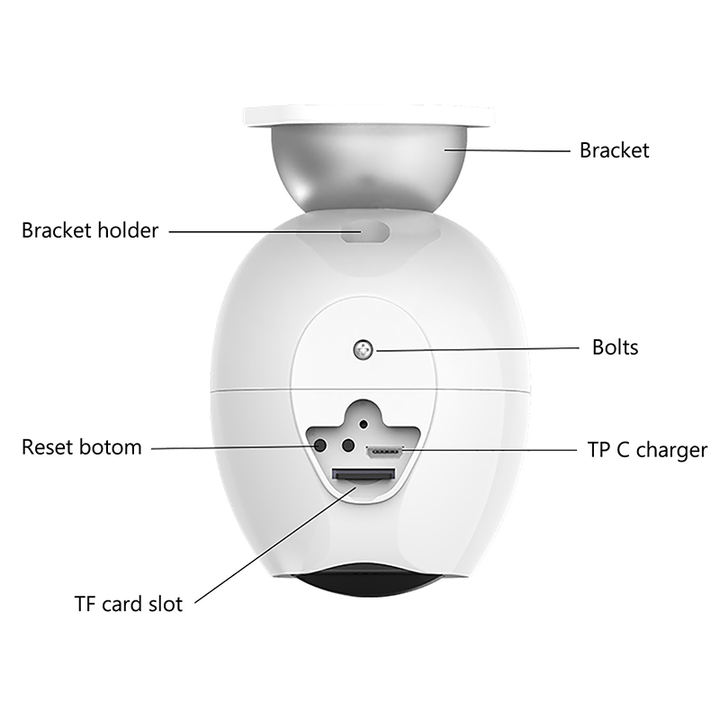 4G Tuya Solar Camera 1080P Wireless Battery Cube Security IP Camera Sim Card Slot CCTV Night Vision Manufacturing Firm