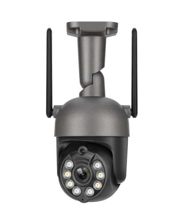 4K 8 MP Human Auto Tracking Red Blue Light Outdoor Wifi Ptz Security Waterproof Wireless IP Camera Color Night Vision Supplier Wholesale Production