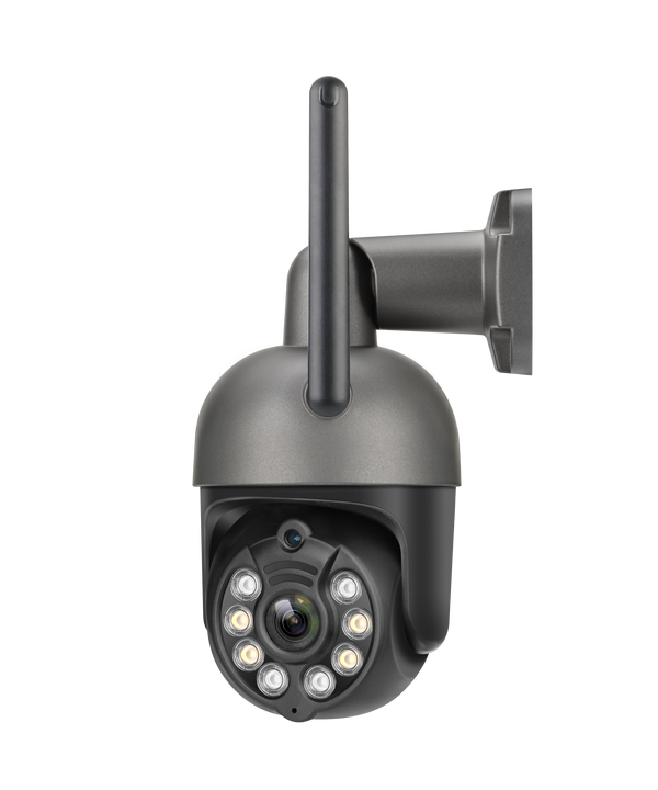 4K 8 MP Human Auto Tracking Red Blue Light Outdoor Wifi Ptz Security Waterproof Wireless IP Camera Color Night Vision Supplier Wholesale Production