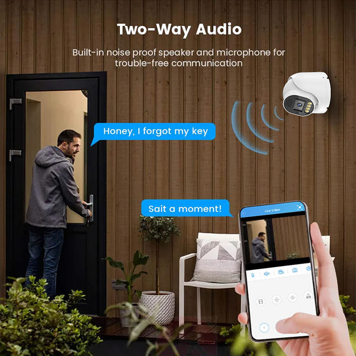 4X Optical Zoom Metal Turret Dome 16 ch Camera Kit Face Detection IP66 4K 8MP Wired POE IP Network Factory Security CCTV System High-Volume Manufacturing