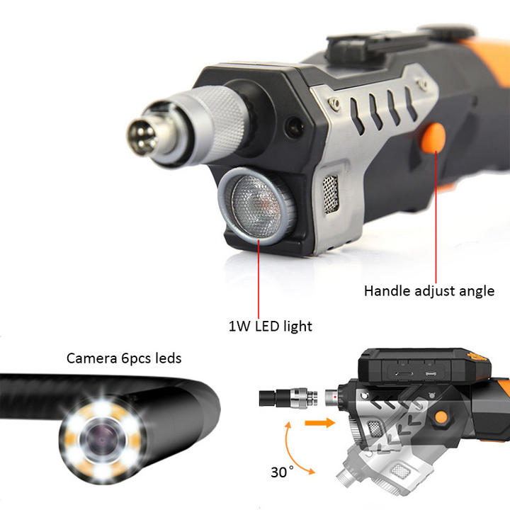 4X Zoom Pipe Tube Camera With Light Mini Micro Snake Camera Endoscope China OEM Supplier