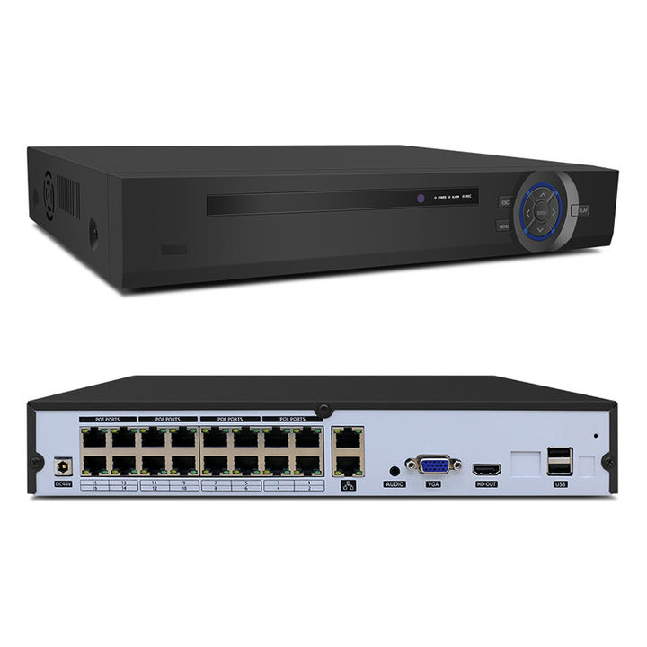 4ch poe nvr 4k 8mp network video recorder xmeye Bulk Wholesale