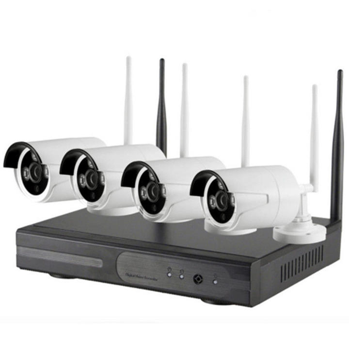 4ch wifi camera nvr kit All In One Kit Wireless long range wireless cctv camera system with competitive price