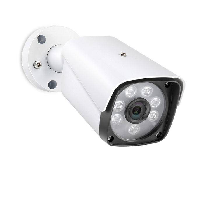 4chs POE network ip camera 265 5.0MP kit with 10 monitor together view video P2P use shop office factory home school