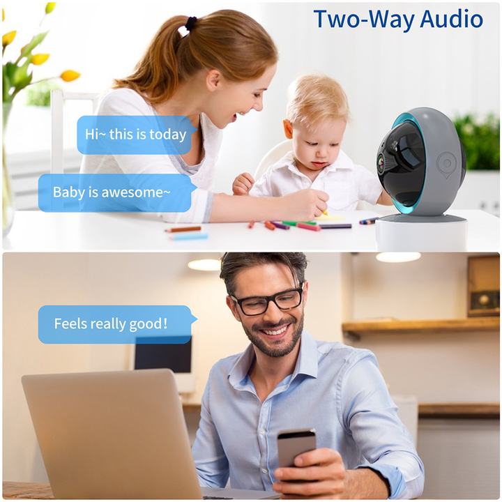 5.0 Megapixels TUYA Wifi Pan tilt  Mini IP CCTV TUYA Smart Monitoring Home Camera Manufacturer and Supplier Solutions