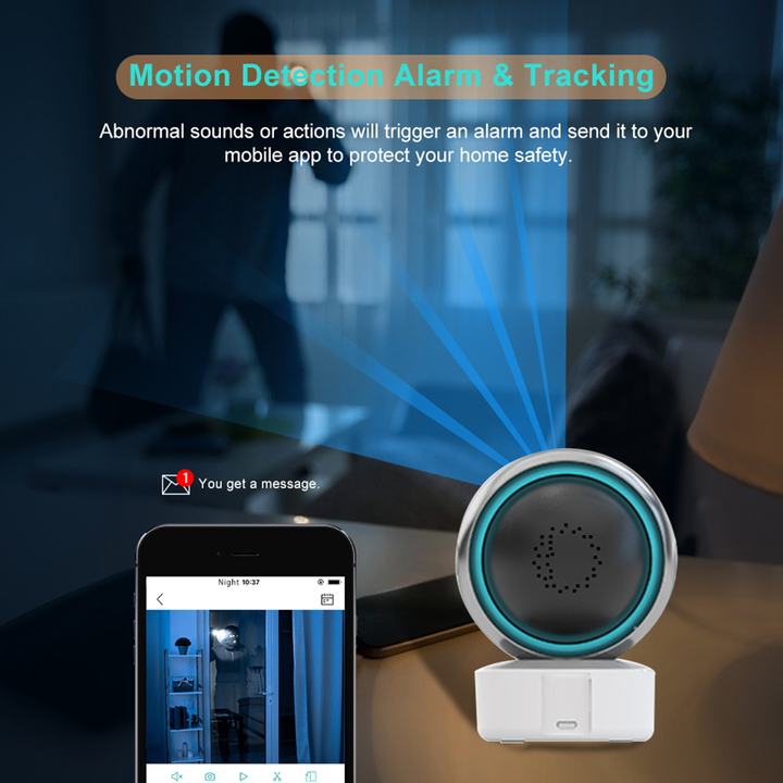 5.0 Megapixels TUYA Wifi Pan tilt  Mini IP CCTV TUYA Smart Monitoring Home Camera Manufacturer and Supplier Solutions